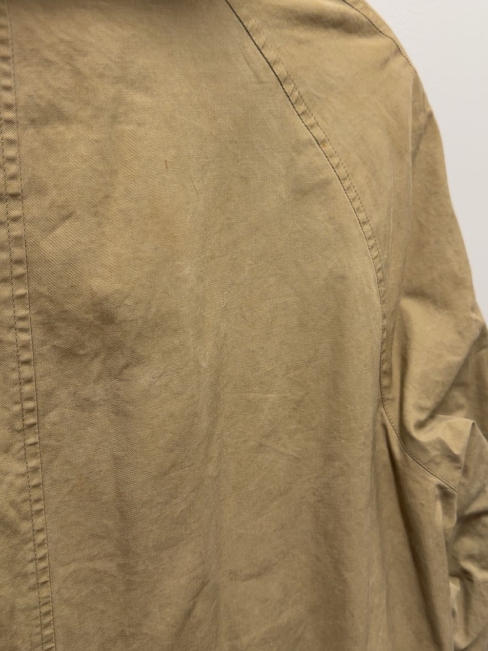 Vintage Burberry Classic Trench Coat in Khaki M/L - Picture 6 of 9
